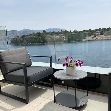 High View-A Seaside Villa With Huge Jacuzzi Račišće Esterno foto